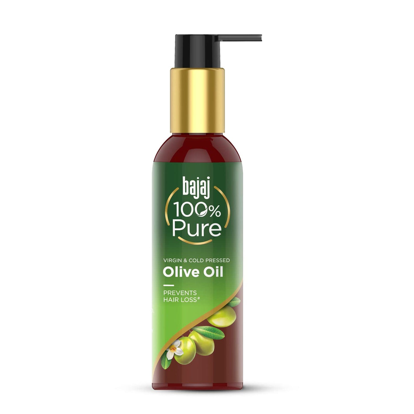 Bajaj 100% Pure Virgin & Cold Pressed Olive Oil 200ml