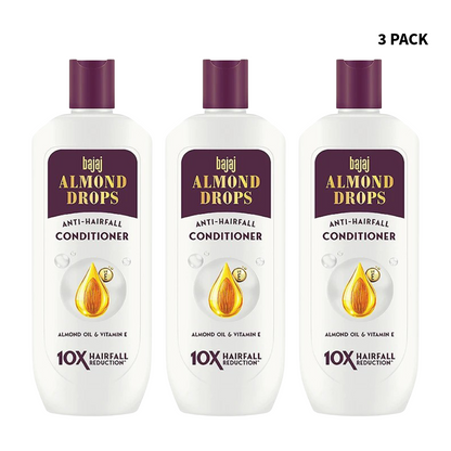 Bajaj Almond Drops Anti-Hairfall Conditioner 175ml Pack Of 3
