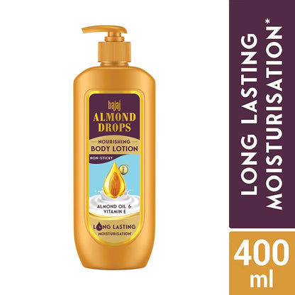 Bajaj Nourishing Body Lotion Non Sicky Long Lasting 400ml