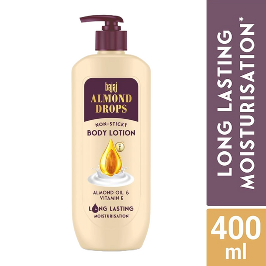Bajaj Nourishing Body Lotion Non Sicky Long Lasting 400ml