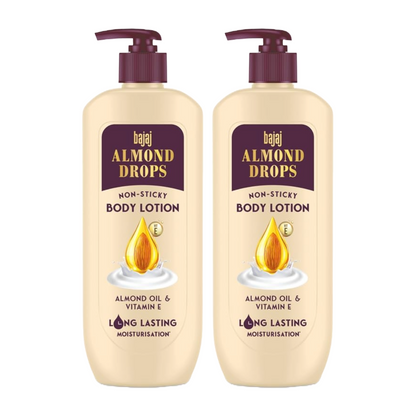 Bajaj Almond Drops Nourishing Body Lotion 400ml Pack Of 2
