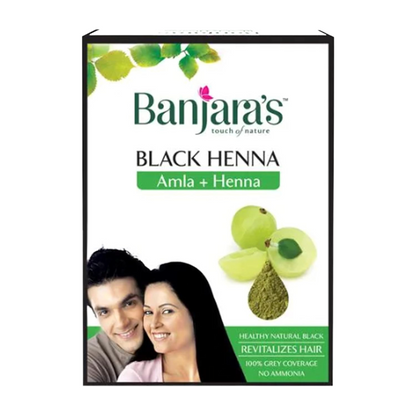 Banjaras Black Henna Amla + Henna 50gm