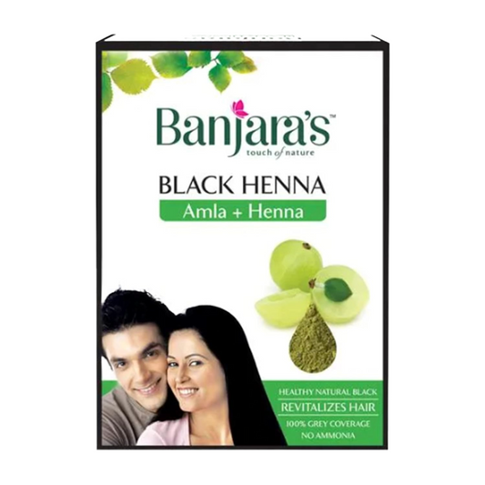Banjaras Black Henna Amla + Henna 50gm