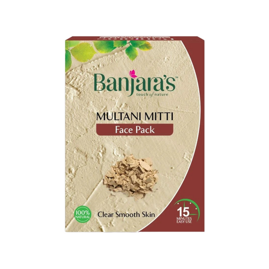 Banjaras Touch Of Nature Multani Mitti Face Pack 100gm