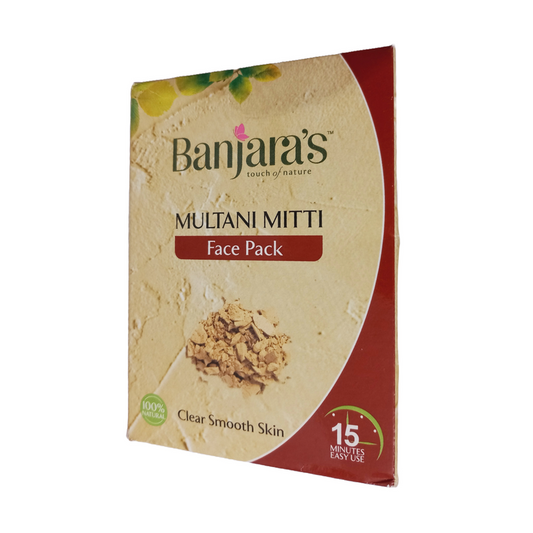 Banjaras Multani Mitti Face Pack Clear Smooth Skin 100gm