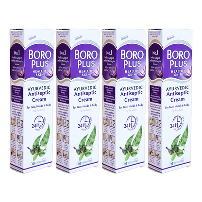 Boro Plus Healthy Skin Ayurvedic Antiseptic Cream 19ml Pack Of 4