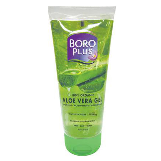 Boro Plus Aloevera Gel For Face Body And Hair 150ml
