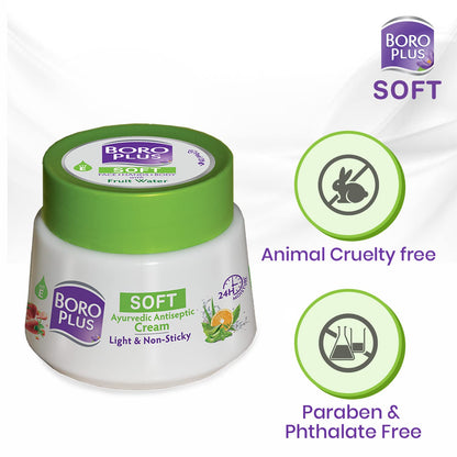 Boro Plus Soft Face Hand Body With Fruit Water Cream 200ml