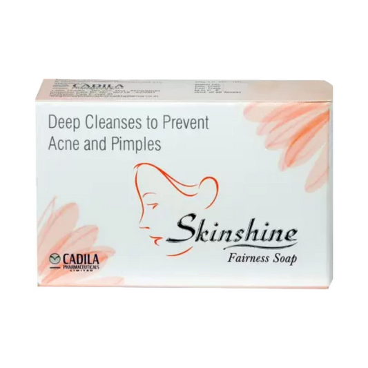 Cadila Skinshine Deep Cleanses Acne And Pimples Soap 75gm