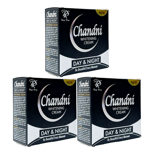 Chandni Day And Night Whitening Cream -30gm Pack Of 3