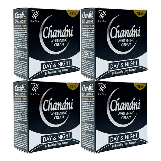 Chandni Day And Night Whitening Cream -30gm Pack Of 4