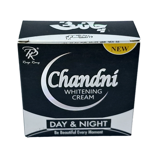 Chandni Whitening Cream Day And Night Be Beautiful Every Moment 30gm