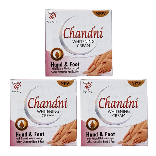 Chandni Whitening Hand And Foot Cream 30gm Pack Of 3