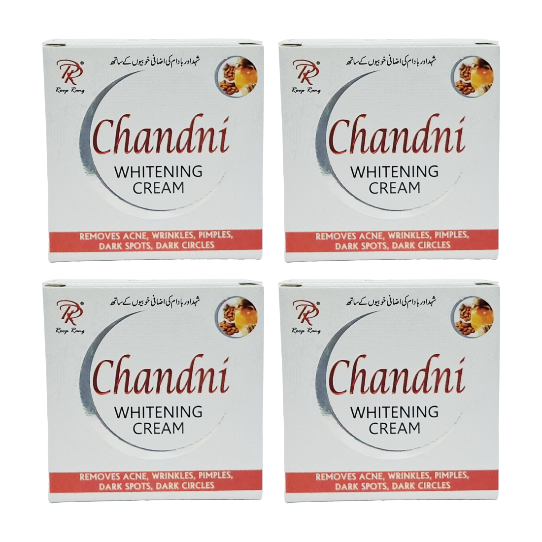 Chandni Whitening Cream 30gm Pack Of 4