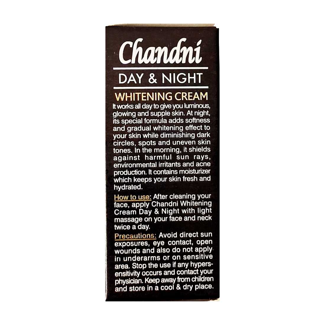 Chandni Day And Night Whitening Cream -30gm Pack Of 3