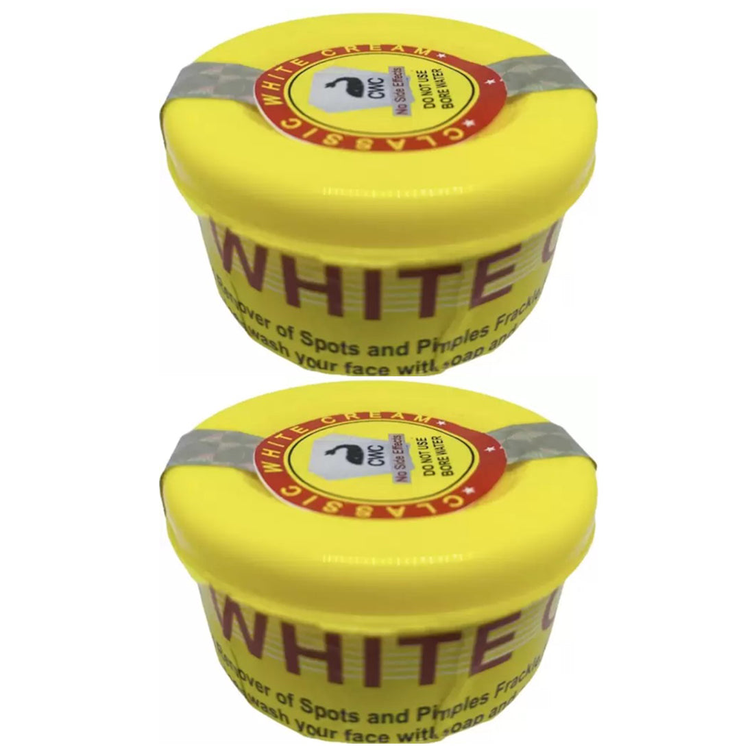 Classic White Cream Yellow 50gm Pack Of 2