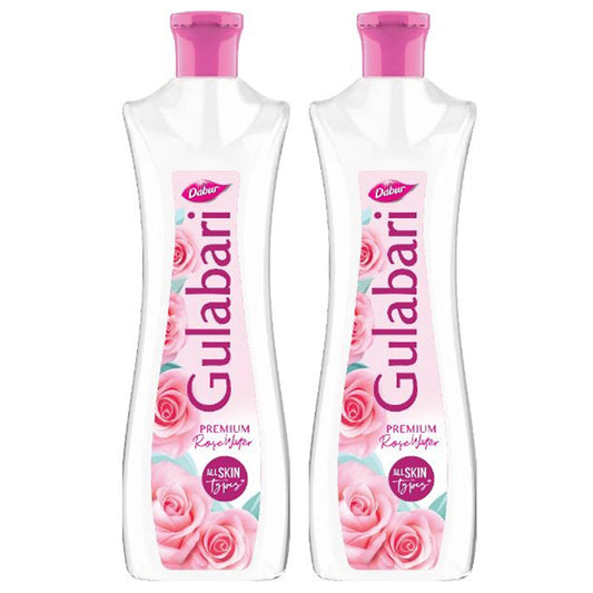 Dabur Gulabari Premium Rose Water Daily Glow 120ml Pack Of 2