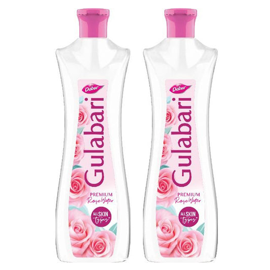Dabur Gulabari Premium Rose Water Daily Glow 250ml Pack Of 2