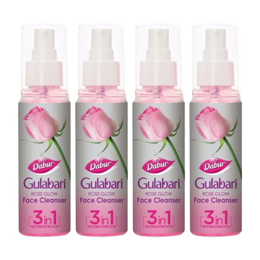Dabur Gulabari Rose Glow Face Cleanser 100ml Pack Of 4