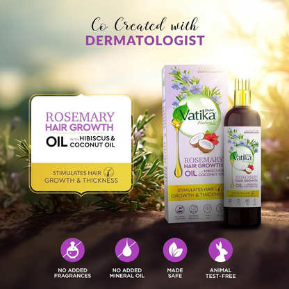 Dabur Vatika Naturals Rosemary Hair Growth Oil 100ml