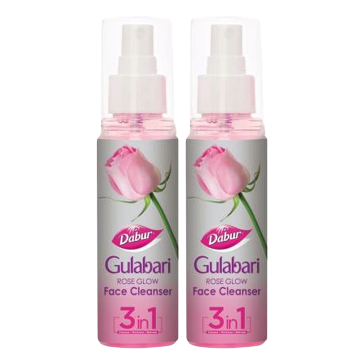 Dabur Gulabari Rose Glow Face Cleanser 100ml Pack Of 2