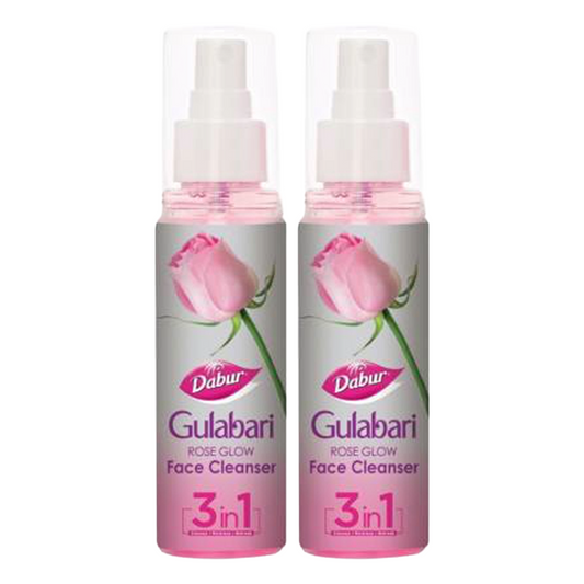 Dabur Gulabari Rose Glow Face Cleanser 100ml Pack Of 2
