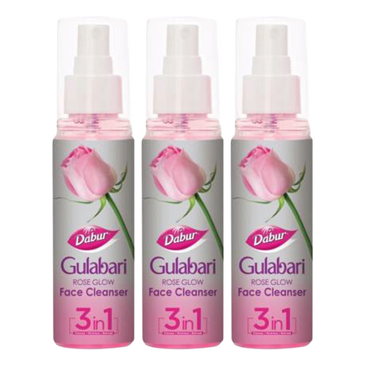 Dabur Gulabari Rose Glow Face Cleanser 100ml Pack Of 3