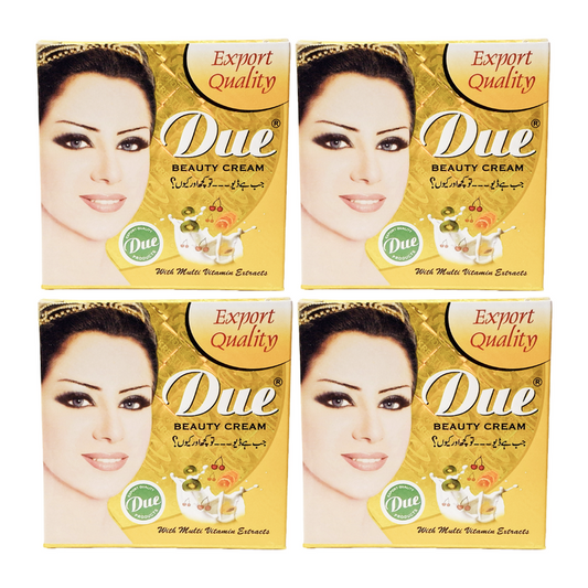 Due Beauty Cream 30gm Pack Of 4