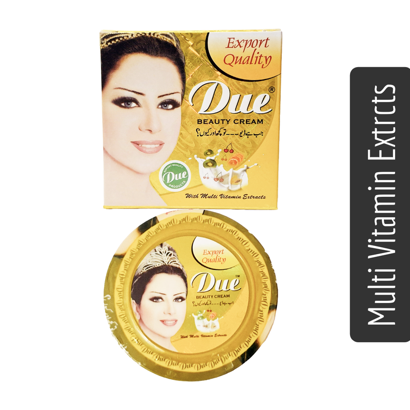 Due Dark Spot Removal Beauty Cream 30gm