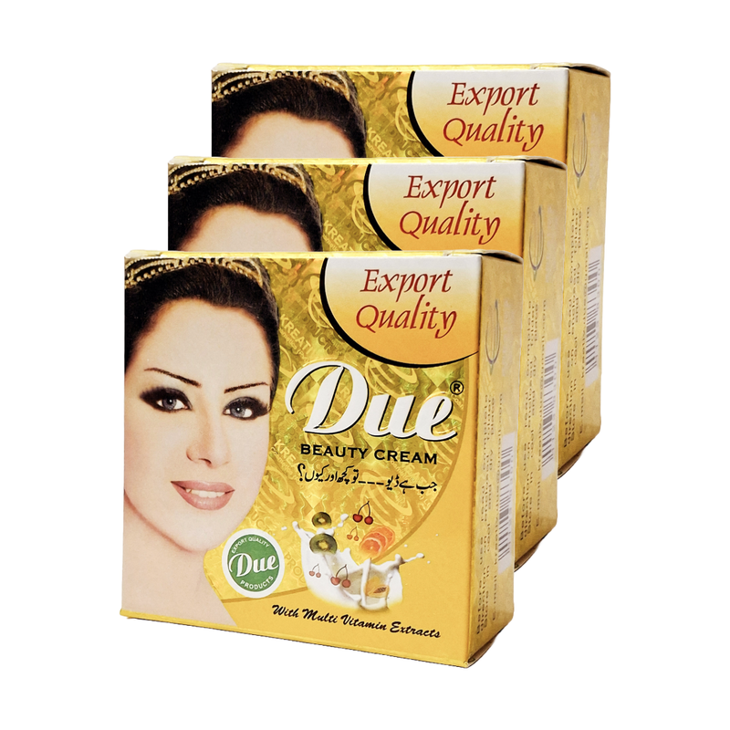 Due Beauty Skin Care Cream 30gm Pack Of 3