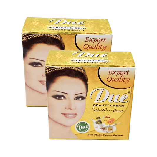 Due Face Care Beauty Cream -30gm Pack Of 2