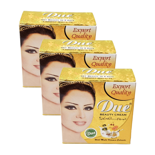Due Face Care Beauty Cream -30gm Pack Of 3