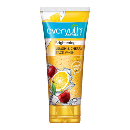 Everyuth Lemon And Cherry Face Wash Naturals Brightening -150gm