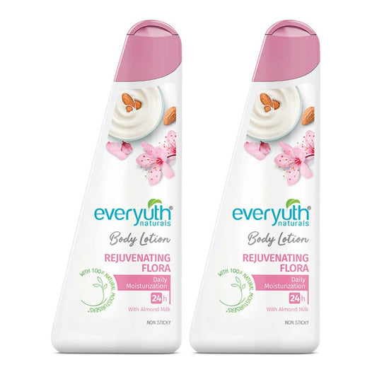 Everyuth Naturals Body Lotion Rejuvenating Flora 100ml Pack Of 2