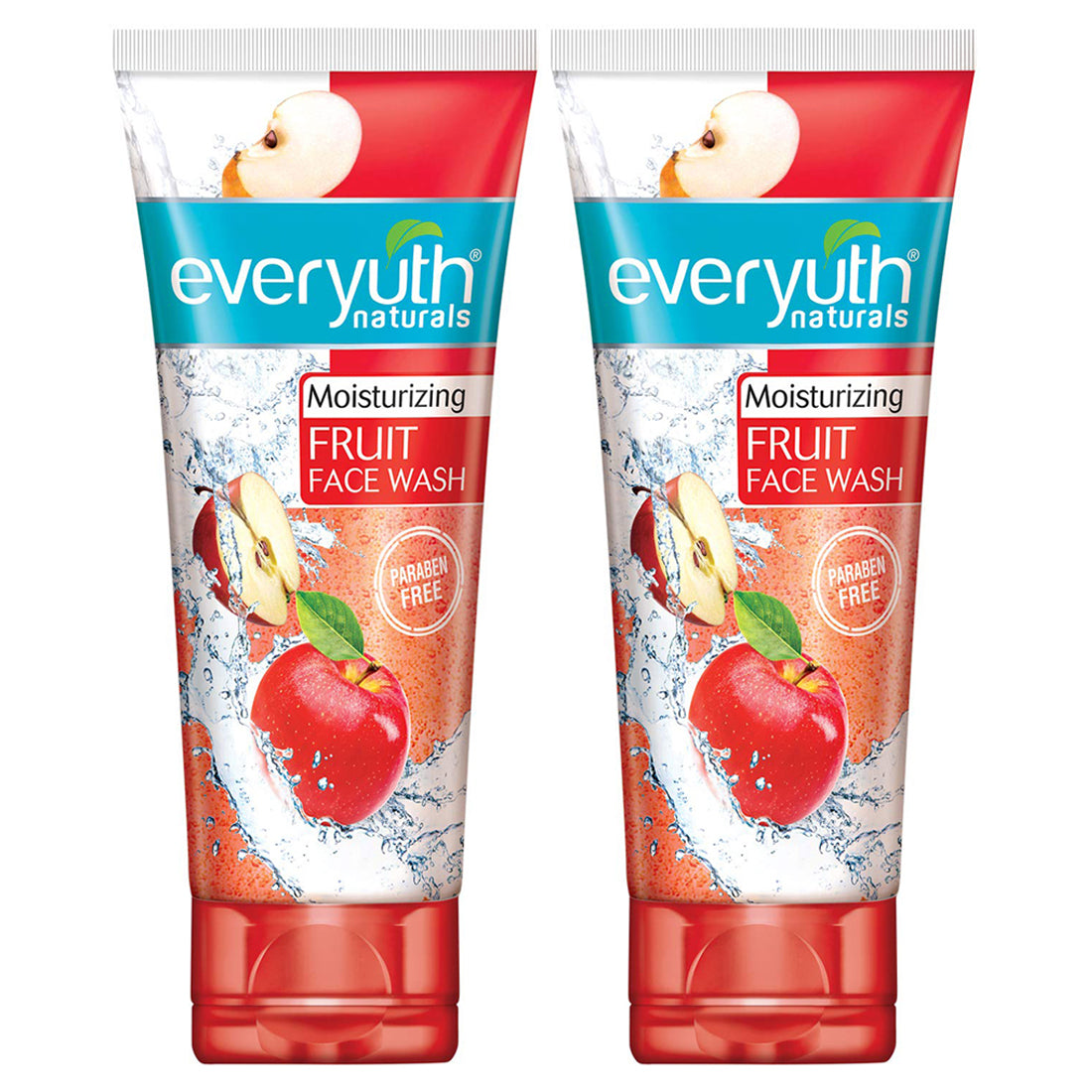 Everyuth Naturals Moisturizing Fruit Face Wash 150gm Pack Of 2