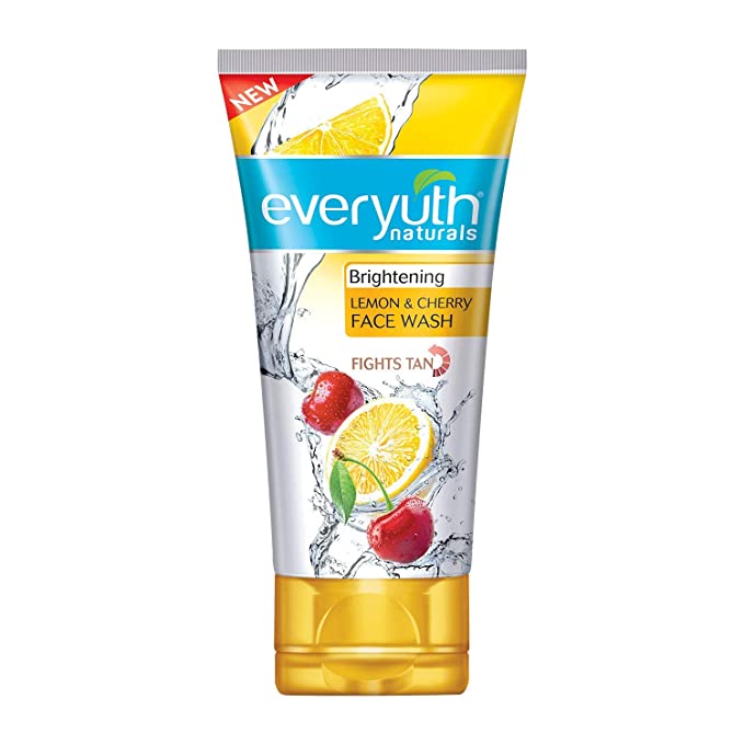 Everyuth Naturals Brightening Lemon And Cherry Face Wash 150gm