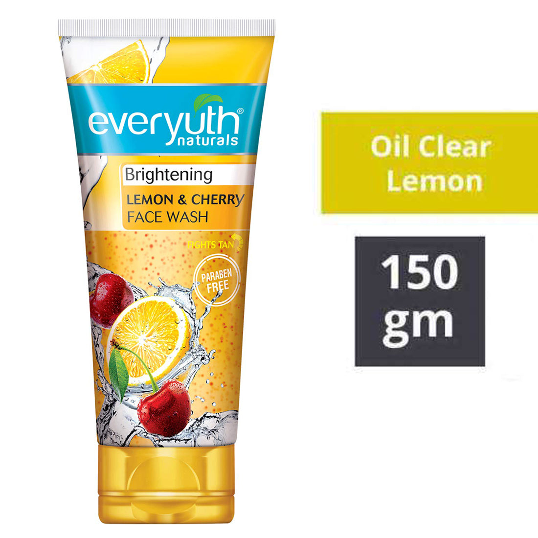 Everyuth Naturals Lemon And Cherry Face Wash All Skin Type - 150gm
