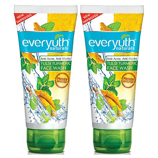 Everyuth Naturals Tulsi Turmeric Face Wash 150gm Pack Of 2