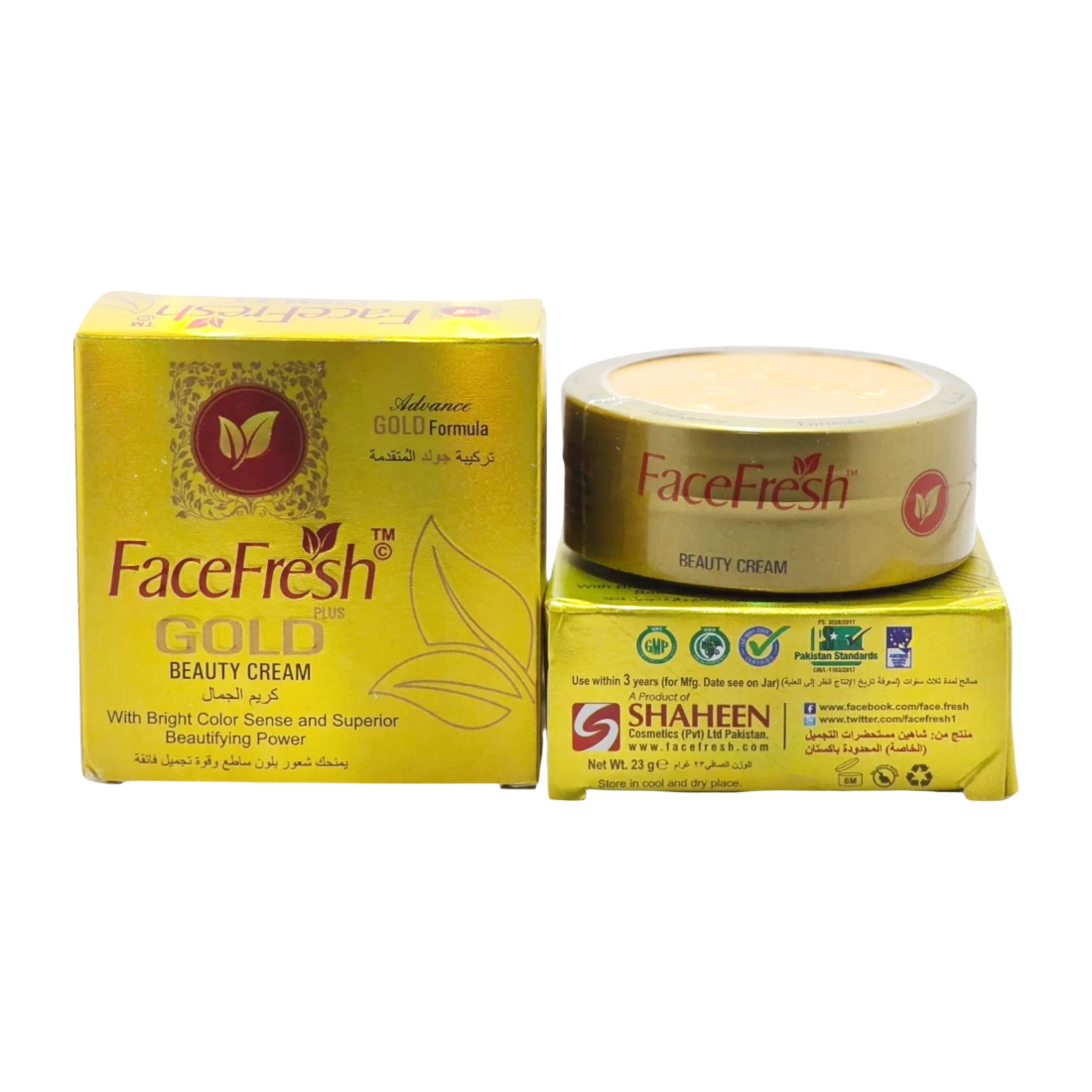 Face Fresh Gold Fairness Beauty Cream 30gm