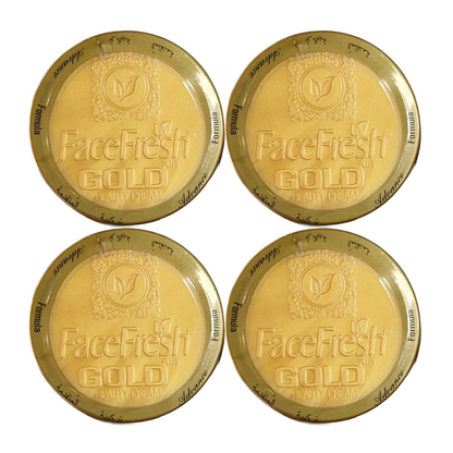 Face Fresh Plus Gold Beauty Cream And Beauty Serum 30gm Pack Of 4