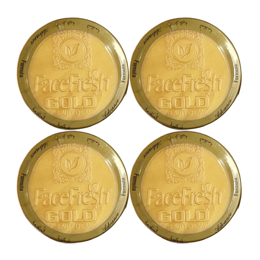 Face Fresh Plus Gold Beauty Cream And Beauty Serum 30gm Pack Of 4