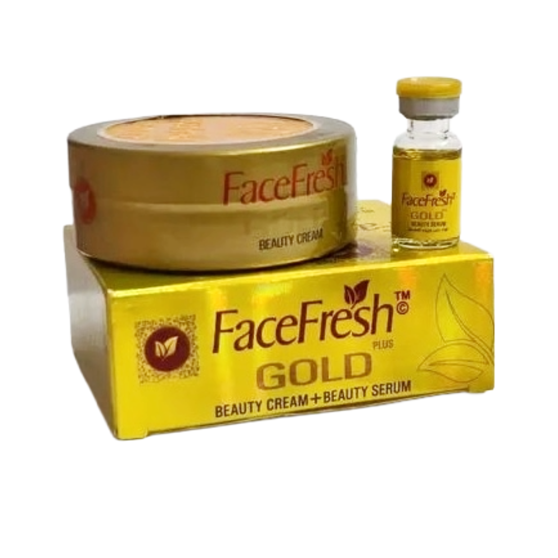 FaceFresh Gold Beauty Cream 20gm With Beauty Serum 10ml