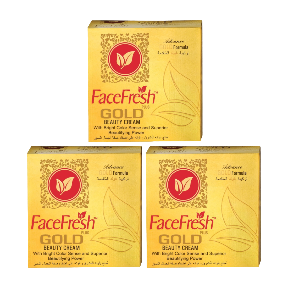 Face Fresh Gold Beauty Cream 30gm Pack Of 3