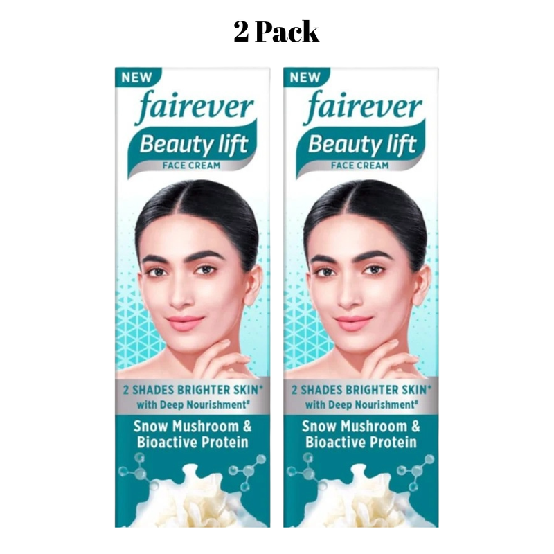 Fairever Beauty Lift 2 Shades Brighter Skin Face Cream 50gm Pack Of 2