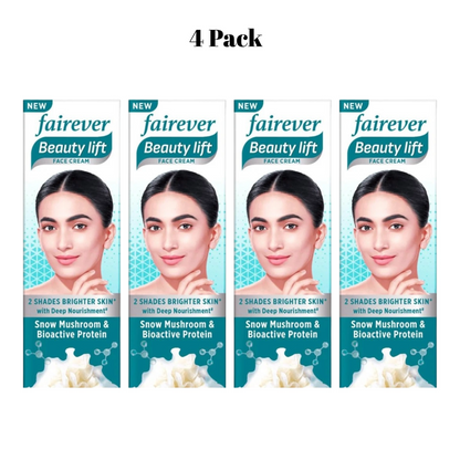 Fairever Beauty Lift 2 Shades Brighter Skin Face Cream 50gm Pack Of 4