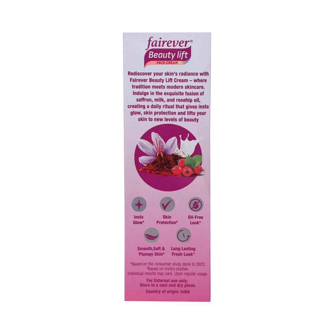 Fairever Beauty Lift Insta Glow Face Cream 25gm Pack Of 4