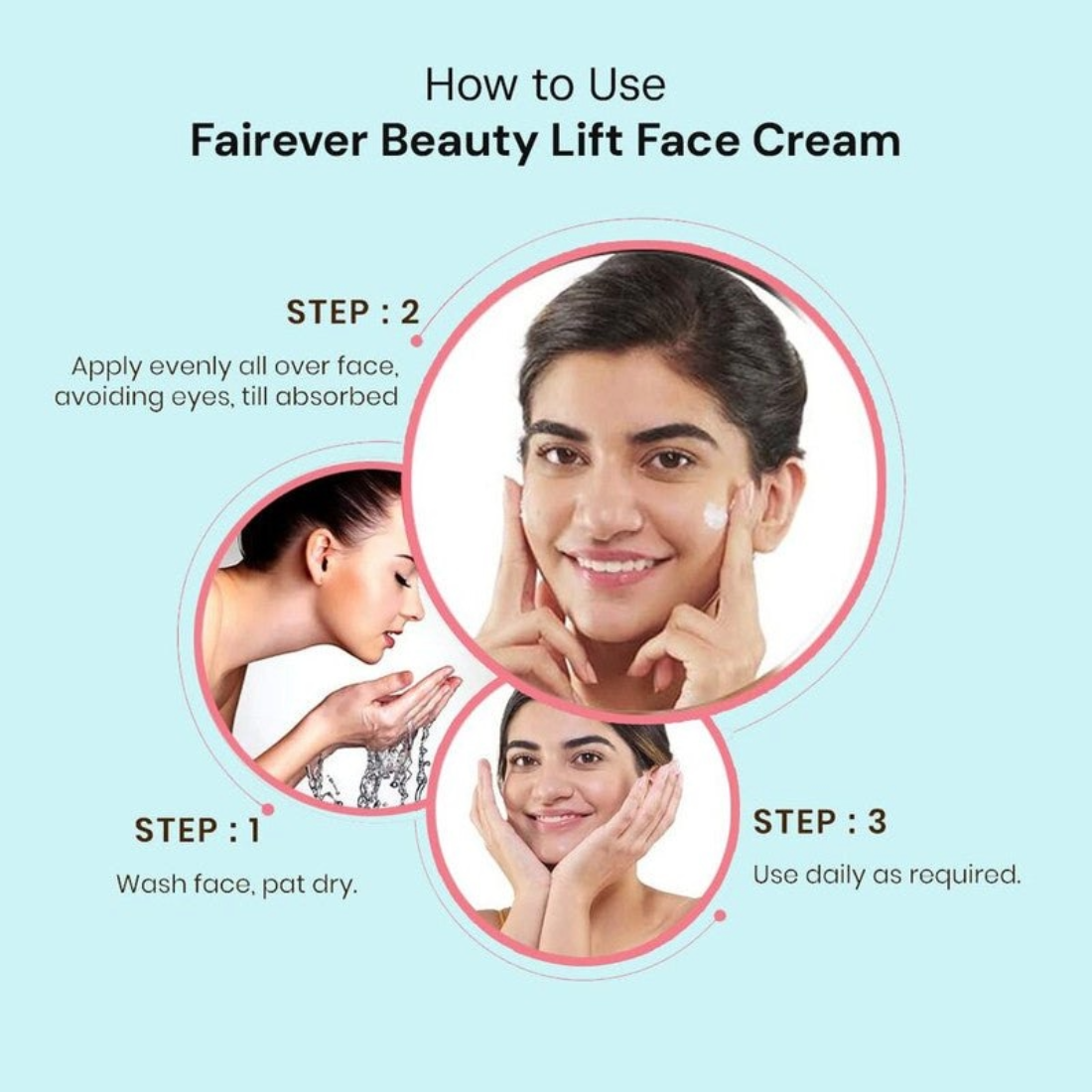 Fairever Beauty Lift Insta Glow Face Cream 25gm Pack Of 4