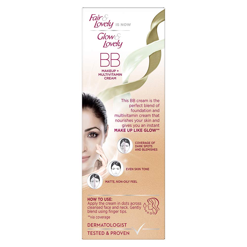 Fair And Lovely BB Make Up Like Glow Cream Shade 01 18gm