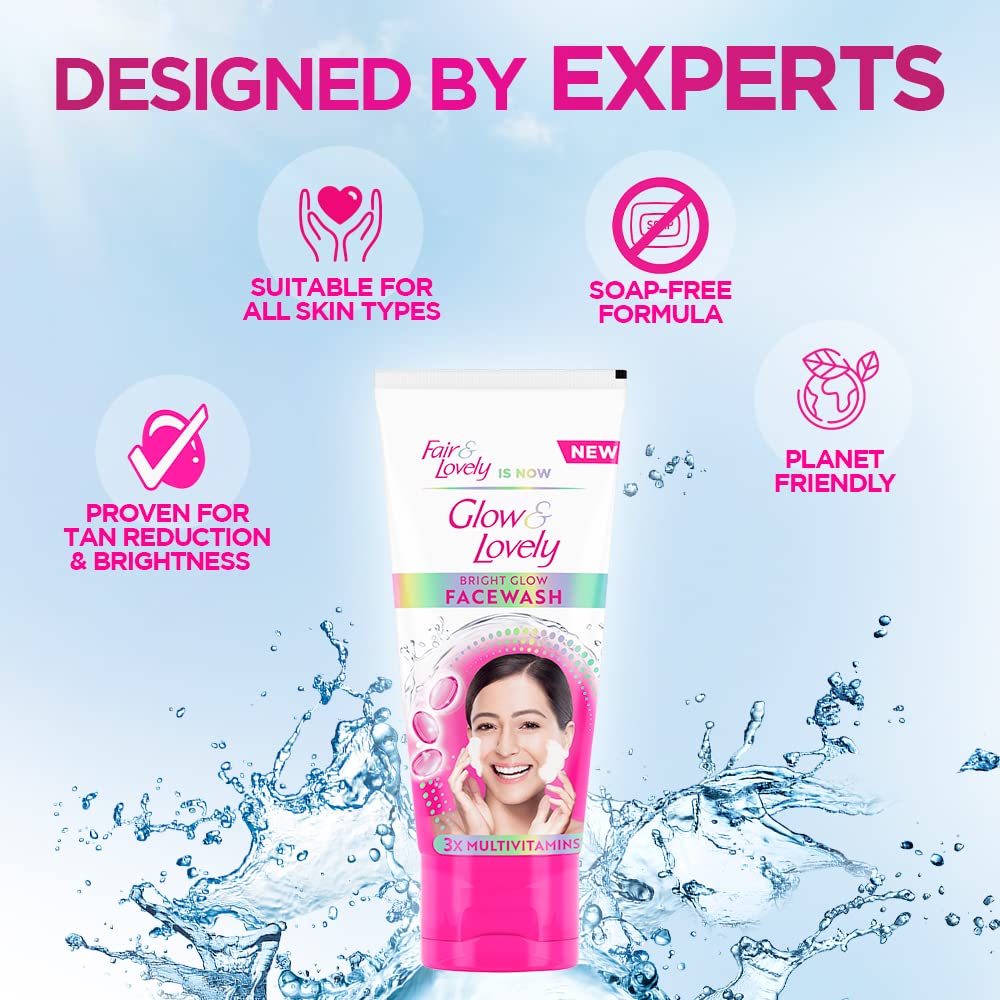Fair And Lovely Bright Glow Face Wash 100gm