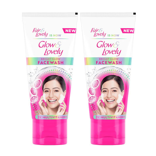 Fair And Lovely Bright Glow Face Wash 50gm Pack Of 2